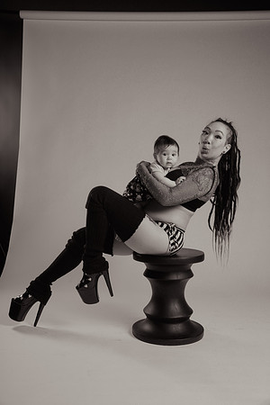 Leah Marie Studio - Jess and Ophelia BW-2