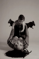 Leah Marie Studio - Jess and Ophelia BW-14