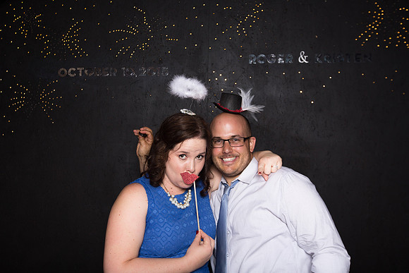 Elle Aime Photography by Leah Marie - Kristen and Roger Photo Booth-98