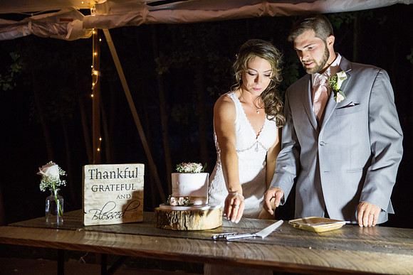 Leah Marie Studio - Candice Wedding - Cake-1
