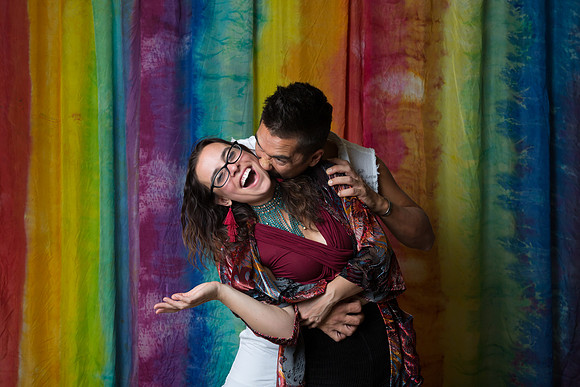 Leah Marie Studio - Rainbow Photobooth-27