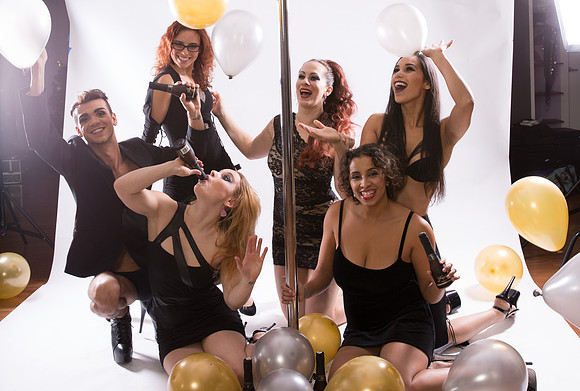 Elle Aime Photography by Leah Marie - Phoenix Aerial Art and Pole Party (6 of 8)